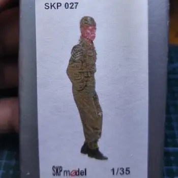 1/35 Фигурка из смолы GK, британский солдат, комплект в разобранном виде и неокрашенный