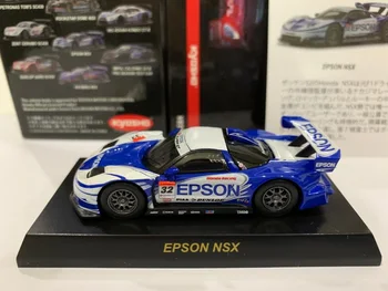 1: 64 KYOSHO Honda EPSON NSX Racing # 32, Отлитая под давлением коллекция детских игрушек для моделирования легкосплавных моделей автомобилей