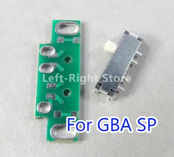 1 комплект Кнопок Включения-выключения Питания Для Игровой Консоли GBA OEM Сменный Выключатель Питания Для платы Питания GBA SP/GBC/GBP