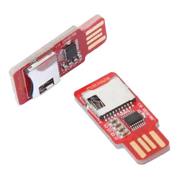 1 шт. модуль карты памяти TF micro SD, модуль карты памяти Mini SD, устройство чтения карт памяти мобильного телефона