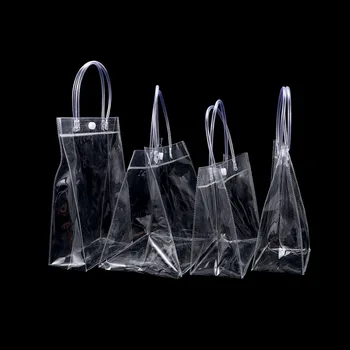 1 шт. Новая прозрачная сумка-тоут из ПВХ для покупок через плечо, одобренная Стадионом, экологически чистые сумки для хранения 7 размеров