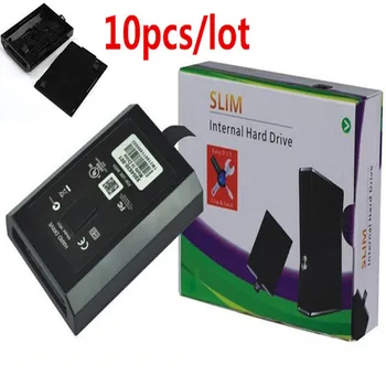 10 шт./лот 250 ГБ/320 ГБ Внутренний Жесткий диск HDD Case Cover Shell box Protector для xbox360 slim Замена Xbox 360 Slim
