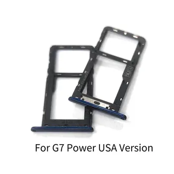 10ШТ Для Motorola Moto G7 Power Американская Версия Лоток Для SIM-Карт Слот Держатель Гнездо Адаптера Запасные Части
