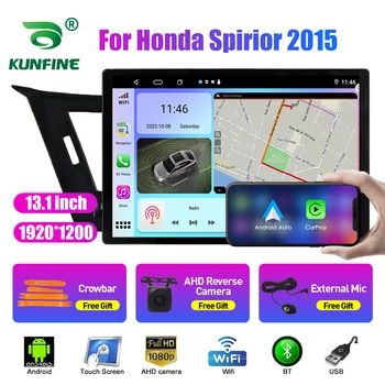 13,1-дюймовый автомобильный радиоприемник для Honda Spirior 2015 Автомобильный DVD GPS навигация Стерео Carplay 2 Din Центральный мультимедийный Android Auto