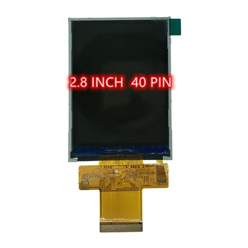 2,8-дюймовый ЖК-дисплей с сенсорной панелью, разрешение экрана COG + FPC + BL 240RGB * 320 точек, Без значка