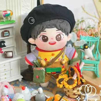 20 см Sean Xiao Korea Kpop EXO idol Кукольная одежда Милые мягкие игрушки Куклы Плюш для подарка куклам-идолам