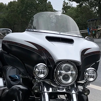 2014-2023 Для Harley-Davidson Street Glide Electra Glide Ultra Cvo Мотоцикл Переднее Лобовое Стекло Воздушный Дефлектор Ветрового Стекла Спойлер