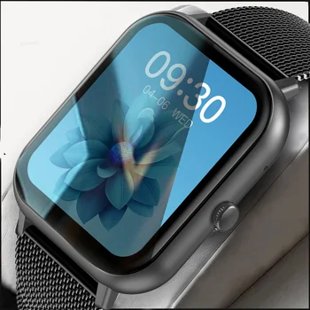 2023 Новые смарт-часы с Bluetooth-вызовом для мужчин, спортивный фитнес-трекер, водонепроницаемые умные часы для мужчин, большой HD-экран для телефона Huawei Xiaomi
