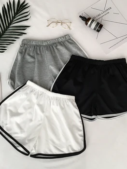 2023 Простые женские повседневные шорты в стиле пэчворк для тренировок по бодифитнесу, летние шорты, женские эластичные облегающие пляжные шорты Egde Short Hot