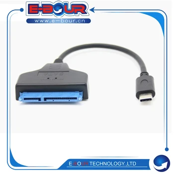 25 см Конвертер USB-C/TYPE-C В SATA USB 3.1 Кабель-Адаптер Type-C Для 2,5 