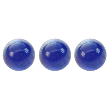 30 шт Стеклянных шариков 16 мм Стеклянные шарики Knicker Стеклянные шарики для украшения игрушки Темно-синий