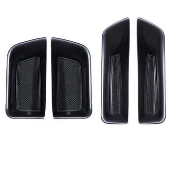 4 X Кармана для боковой ручки двери автомобиля, ящик для хранения, Органайзер для хранения, лоток для поручней для Porsche Macan 2015-2021