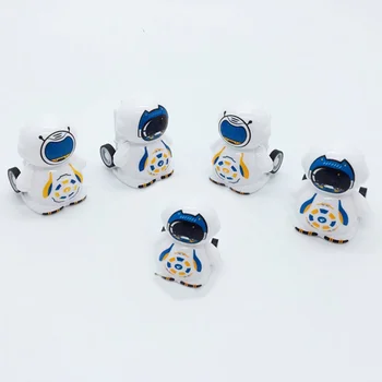 5 шт./компл. Игрушечная машинка Kawayi Mini Space Astronaut, милые игрушки для детей от 2 до 4 лет 