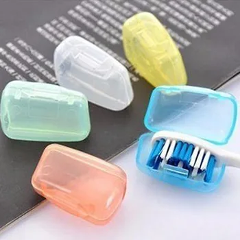 5 шт. портативная щетка, защитная крышка для зубной щетки, чехол для держателя Mini Tidy Healthy (случайный цвет)