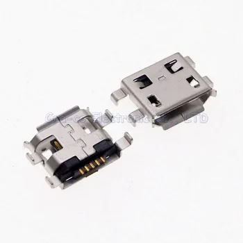 50шт Micro 5P USB Разъем Micro usb порт для зарядки Lenovo S880 Huawei C8650 U8661 OPPO r801 T703 u521