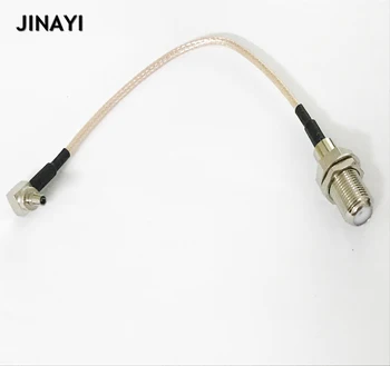 50шт Разъем адаптера F female-CRC9-male RG316 Коаксиальный кабель 15 см для USB-модема Huawei 3G