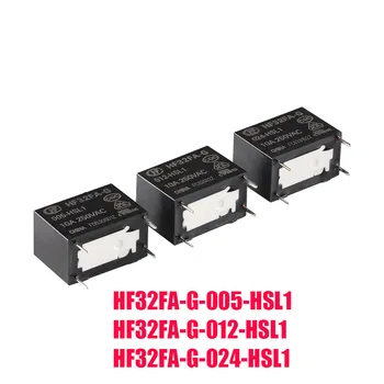 5шт Силовое реле HF32FA-G 05/12/24V -HSL1 HF32FA-G-005-HSL1 HF32FA-G-012-HSL1 HF32FA-G-024-HSL1 4Pin реле 10A250V
