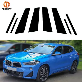 8шт Автомобильная Дверная Оконная Колонна BC Стойка Стойки Отделка Наклейка Крышка для BMW X2/F39 2018 2019 2020 2021 2022