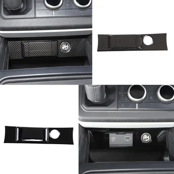ABS Пластик Автомобильное Центральное Управление USB Порт Для Зарядки Защитная Крышка Наклейка Подходит Для Land Rover 2020-2021 Auto Accessiores