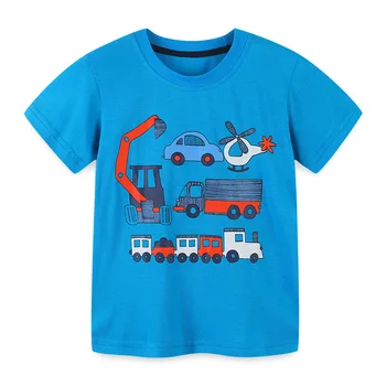 ALISHINREY 2023 Летняя футболка из хлопка с коротким рукавом, футболки с героями мультфильмов 