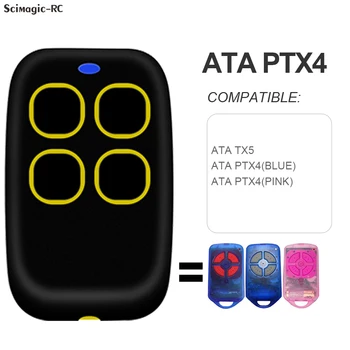 ATA PTX4, ATA TX5, ATA PTX4 (СИНИЙ/РОЗОВЫЙ) Дубликатор гаражного пульта дистанционного управления с многочастотным 280-868 МГц фиксированным кодом для ворот. Брелок для ключей