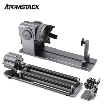 Atomstack Maker R1 /Pro Многофункциональный поворотный патрон для цилиндрических объектов неправильной формы с ЧПУ X30 S20 X20 S10 PRO Laser