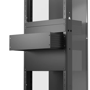 Caja tipo tira lateral, 482W133H250L, 3U, montaje en pared, 19 pulgadas, armario para servidor de Telecomunicaciones