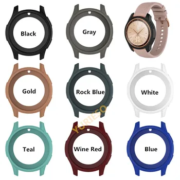 DHL 200ШТ для Samsung Galaxy Watch 42 мм высококачественный чехол для часов силиконовая мягкая оболочка Защитная рамка Чехол для чехла кожа