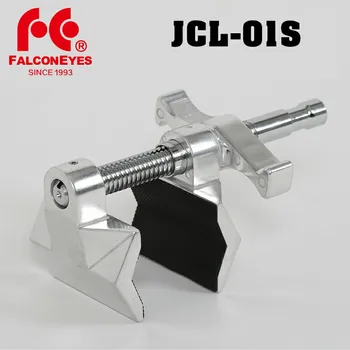 Falcon Eyes JCL-01S 15-60 мм Тяжелый Металлический Зажим Типа C U-Образный Кронштейн для Фотостудии, Осветительная Подставка, Аксессуары Для Вспышки Камеры