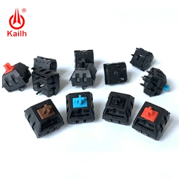 Kailh Традиционная механическая клавиатура с переключателем DIP с коричневой/красной/синей/черной клавишной системой DIY MX switch С тактильным щелчком 5PIN