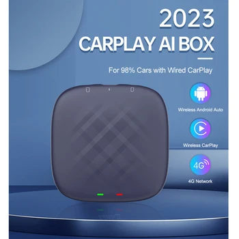 Kirinavi OEM Car Play Ai Box Android12 Беспроводной Carplay Android Auto Для Honda Toyota Nissan Mazda Hyundai Kia Netflix QCM6125