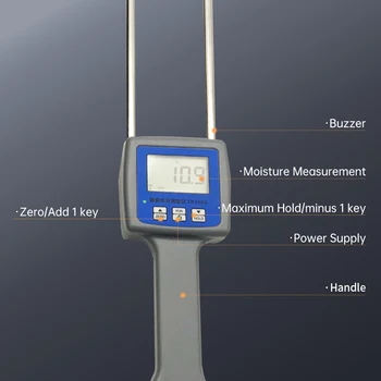 LDS-1G Высокоточный Автоматический Цифровой Измеритель влажности зерна, анализатор влажности, Цифровой тестер влажности риса, кукурузы, Пшеницы