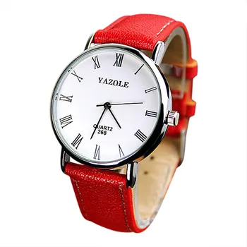 Men's Watch Roman Numerals Dial Faux Leather Band Quartz Analog Business Wrist Watch Zegarek Meski Часы Мужские Наручные