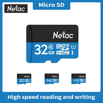 Netac 100% Подлинная Акция Оригинальный Netac 128 ГБ 32 ГБ 64 ГБ UHS-1 Памяти Microsd Cardsmicro TF Флэш-Карта для Телефона