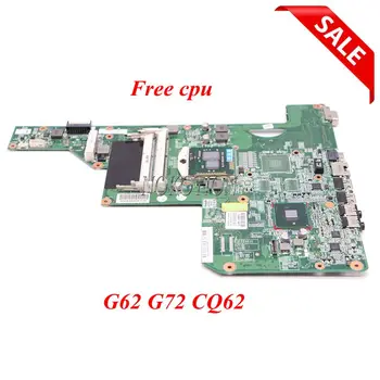 NOKOTION 615849-001 605903-001 Материнская плата для ноутбука HP G62 G72 CQ62 HM55 HD GMA DDR3 + cpu