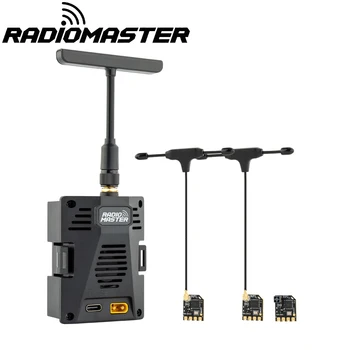 RadioMaster Ranger Micro 2,4 ГГц 1 Вт Модуль ELRS Высокочастотный 2*RP1 + RP2 Приемник ExpressLRS Elrs Для Радиодеталей TX16S TX12 MkII