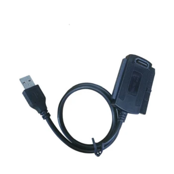 USB 2.0 IDE SATA 5.25 S-ATA 2,5 3,5-Дюймовый жесткий диск, кабель-адаптер HDD для ПК, конвертер для ноутбуков