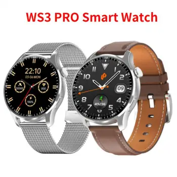 WS3 PRO Smartwatch Одежда для плавания IP67 Водонепроницаемый 1,28 Дюймовый HD Сенсорный Экран Частота Сердечных Сокращений Кровяное Давление Спортивные Модные Мужские Часы