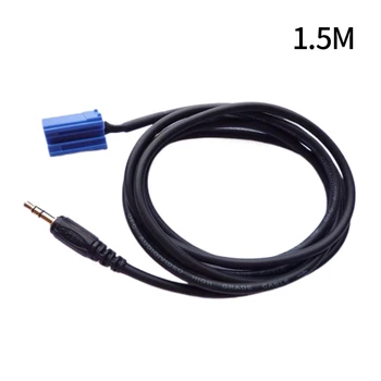Автомобильный кабель Aux 12 В 3,5 мм аудиокабель MP3 Автомобильный кабель линейного ввода Aux адаптер Подходит для Skoda, для Becker, для Blaupunkt