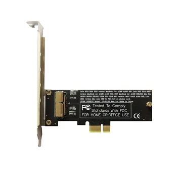 Адаптер PCIe x1 Convert Card Riser для 2013 2014 2015 2017 MACBOOK AIR A1466 A1465 ME864 ME865 ME866 MD711 MD712 MD760 MD761 SSD