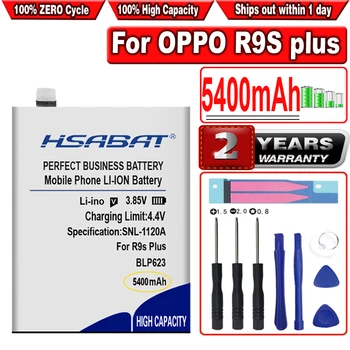 Аккумулятор HSABAT BLP623 емкостью 5400 мАч для OPPO R9S Plus