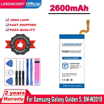 Аккумулятор LOSONCOER 2600mAh EB-BW218ABE Для Samsung Galaxy SM-W2018