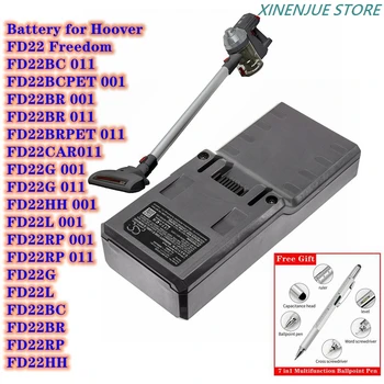 Аккумулятор для пылесоса CS 2000 мАч TBTTV1T1, TBTTV1B1 для Hoover FD22G, FD22L, FD22BC, FD22BR, FD22RP, FD22HH, FD22BCPET, FD22CAR, 001