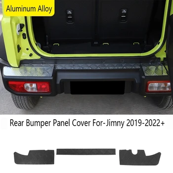 Аксессуары из алюминиевого сплава для заднего бампера автомобиля, защитная пластина, подходит для-Suzuki Jimny 2019-2022 +