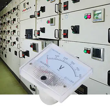 Аналоговый Вольтметр, указатель переменного тока, Вольтметр, Диапазон шкалы 0-500 В, Измеритель напряжения, панель детектора, измерители напряжения, детектор