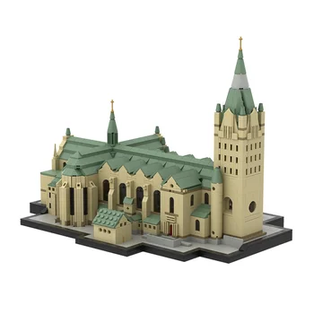 Архитектура собора Падерборн, набор строительных блоков, Германия, церковь Hoher Dom Ss, часовня Святого Варфоломея, кирпичная игрушка в подарок