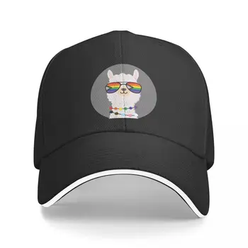 Бейсбольная кепка LGBTQ PRIDE LLAMA New In The Hat, шапка-качалка, Аниме-шляпа, женская шляпа, мужская