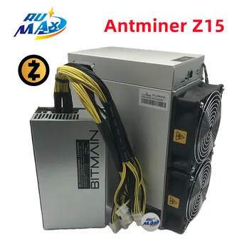 Бесплатная доставка Antminer Z15 420K/Soul С Блоком ПИТАНИЯ Equihash Алгоритм ZEC Bitcoin Miner Майнинговая Машина Antiminer Asic Zcash Miner