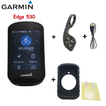Велосипедный компьютер Garmin Edge 530 GPS Bluetooth ANT + Wi-Fi Навигация Di2 Synchro Shift Road MTB Велосипедный компьютер Английский Португальский