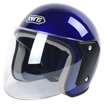 Ветрозащитный мотоциклетный шлем с открытым лицом 3/4, наполовину вместительный, для езды на мотоцикле, для пригородных поездок, защитный головной убор, противотуманные шлемы